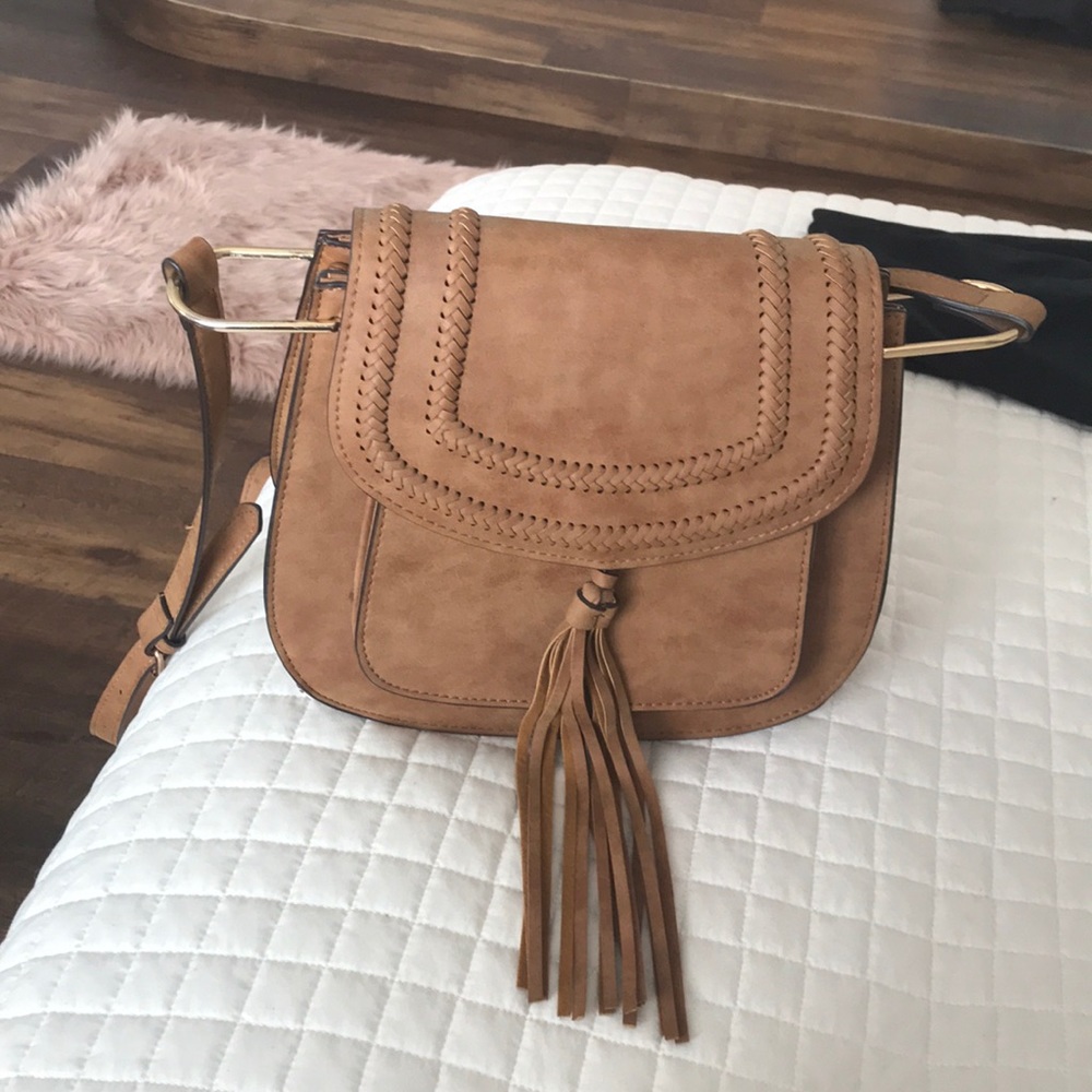 Brown crossbody bag